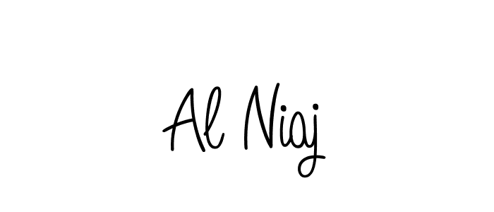 Make a beautiful signature design for name Al Niaj. Use this online signature maker to create a handwritten signature for free. Al Niaj signature style 5 images and pictures png