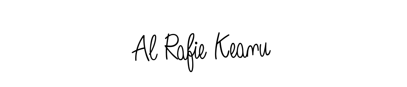 Also we have Al Rafie Keanu name is the best signature style. Create professional handwritten signature collection using Angelique-Rose-font-FFP autograph style. Al Rafie Keanu signature style 5 images and pictures png