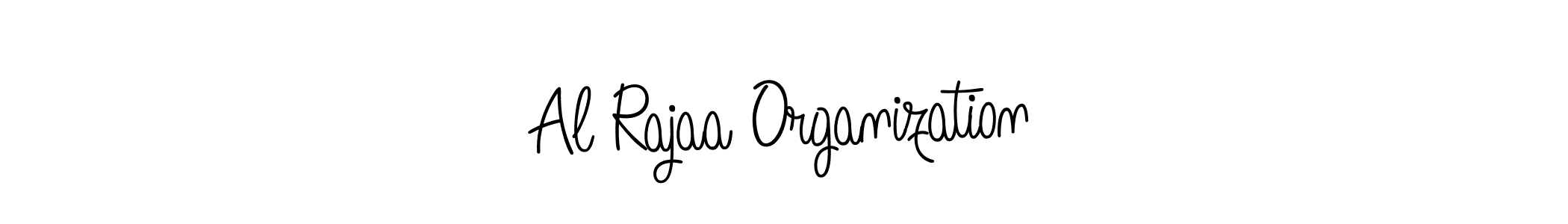 Make a beautiful signature design for name Al Rajaa Organization. Use this online signature maker to create a handwritten signature for free. Al Rajaa Organization signature style 5 images and pictures png