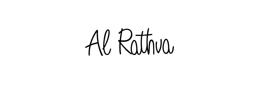 Also we have Al Rathva name is the best signature style. Create professional handwritten signature collection using Angelique-Rose-font-FFP autograph style. Al Rathva signature style 5 images and pictures png