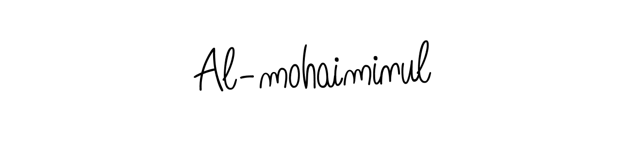 if you are searching for the best signature style for your name Al-mohaiminul. so please give up your signature search. here we have designed multiple signature styles  using Angelique-Rose-font-FFP. Al-mohaiminul signature style 5 images and pictures png