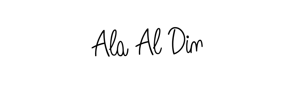 Ala Al Din stylish signature style. Best Handwritten Sign (Angelique-Rose-font-FFP) for my name. Handwritten Signature Collection Ideas for my name Ala Al Din. Ala Al Din signature style 5 images and pictures png