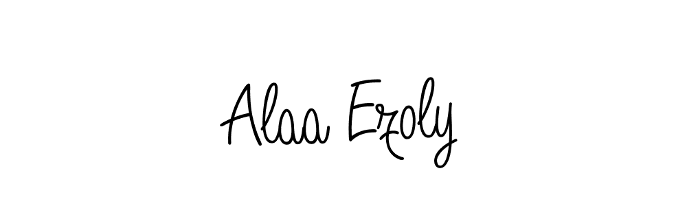 See photos of Alaa Ezoly official signature by Spectra . Check more albums & portfolios. Read reviews & check more about Angelique-Rose-font-FFP font. Alaa Ezoly signature style 5 images and pictures png