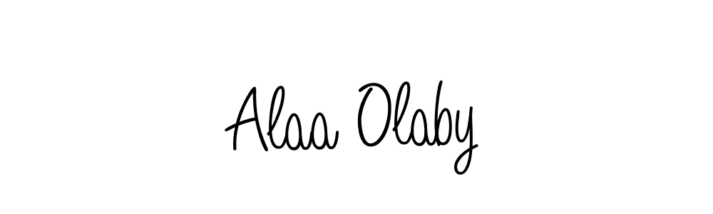 It looks lik you need a new signature style for name Alaa Olaby. Design unique handwritten (Angelique-Rose-font-FFP) signature with our free signature maker in just a few clicks. Alaa Olaby signature style 5 images and pictures png