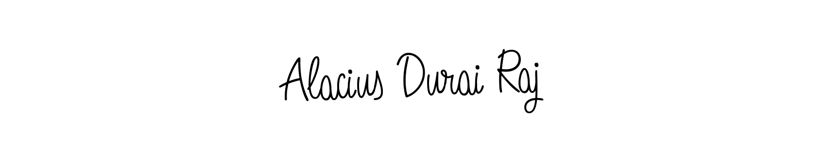Make a beautiful signature design for name Alacius Durai Raj. Use this online signature maker to create a handwritten signature for free. Alacius Durai Raj signature style 5 images and pictures png