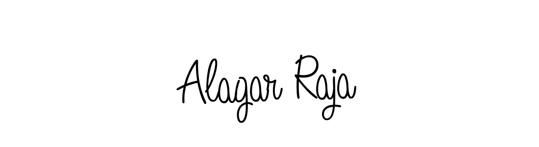 How to Draw Alagar Raja signature style? Angelique-Rose-font-FFP is a latest design signature styles for name Alagar Raja. Alagar Raja signature style 5 images and pictures png