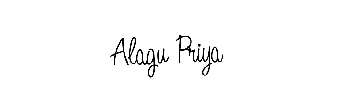 Also we have Alagu Priya name is the best signature style. Create professional handwritten signature collection using Angelique-Rose-font-FFP autograph style. Alagu Priya signature style 5 images and pictures png