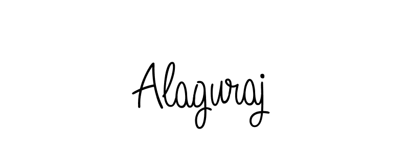 Use a signature maker to create a handwritten signature online. With this signature software, you can design (Angelique-Rose-font-FFP) your own signature for name Alaguraj. Alaguraj signature style 5 images and pictures png