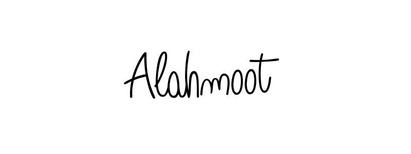 How to make Alahmoot signature? Angelique-Rose-font-FFP is a professional autograph style. Create handwritten signature for Alahmoot name. Alahmoot signature style 5 images and pictures png