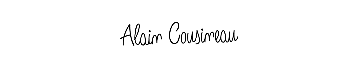 Best and Professional Signature Style for Alain Cousineau. Angelique-Rose-font-FFP Best Signature Style Collection. Alain Cousineau signature style 5 images and pictures png