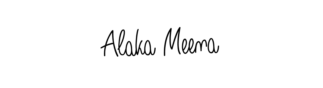 Once you've used our free online signature maker to create your best signature Angelique-Rose-font-FFP style, it's time to enjoy all of the benefits that Alaka Meena name signing documents. Alaka Meena signature style 5 images and pictures png
