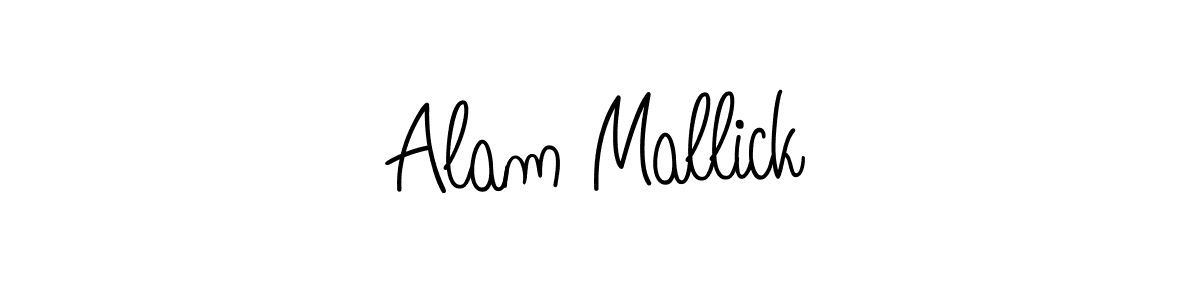 Here are the top 10 professional signature styles for the name Alam Mallick. These are the best autograph styles you can use for your name. Alam Mallick signature style 5 images and pictures png