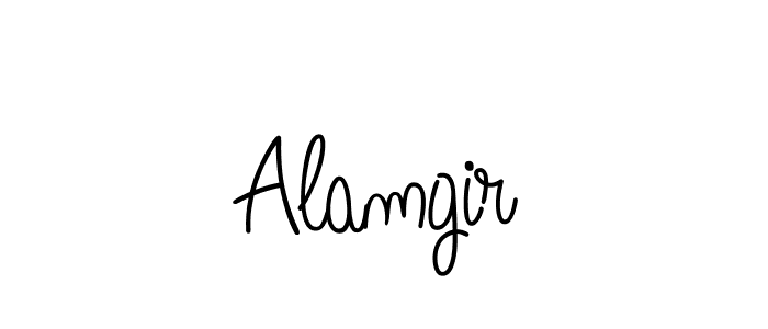 The best way (Angelique-Rose-font-FFP) to make a short signature is to pick only two or three words in your name. The name Alamgir include a total of six letters. For converting this name. Alamgir signature style 5 images and pictures png