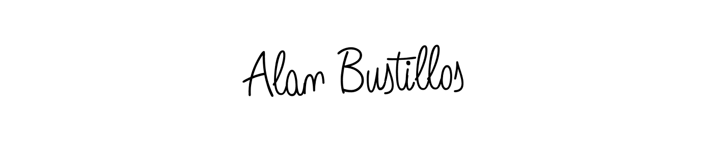 Best and Professional Signature Style for Alan Bustillos. Angelique-Rose-font-FFP Best Signature Style Collection. Alan Bustillos signature style 5 images and pictures png