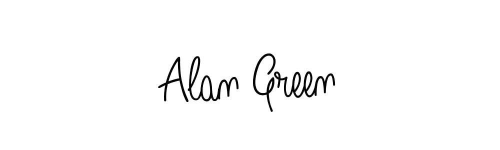 Design your own signature with our free online signature maker. With this signature software, you can create a handwritten (Angelique-Rose-font-FFP) signature for name Alan Green. Alan Green signature style 5 images and pictures png