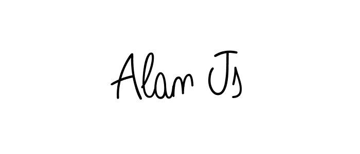 You can use this online signature creator to create a handwritten signature for the name Alan Js. This is the best online autograph maker. Alan Js signature style 5 images and pictures png