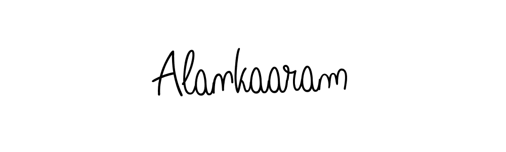 Create a beautiful signature design for name Alankaaram. With this signature (Angelique-Rose-font-FFP) fonts, you can make a handwritten signature for free. Alankaaram signature style 5 images and pictures png