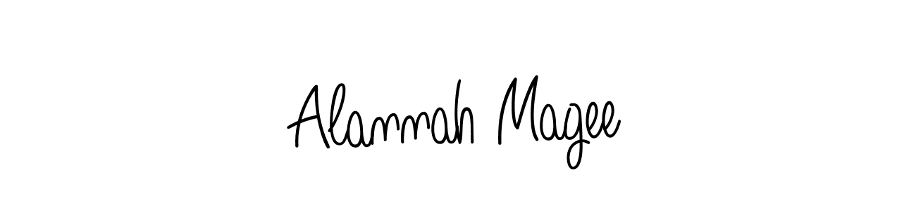 Best and Professional Signature Style for Alannah Magee. Angelique-Rose-font-FFP Best Signature Style Collection. Alannah Magee signature style 5 images and pictures png