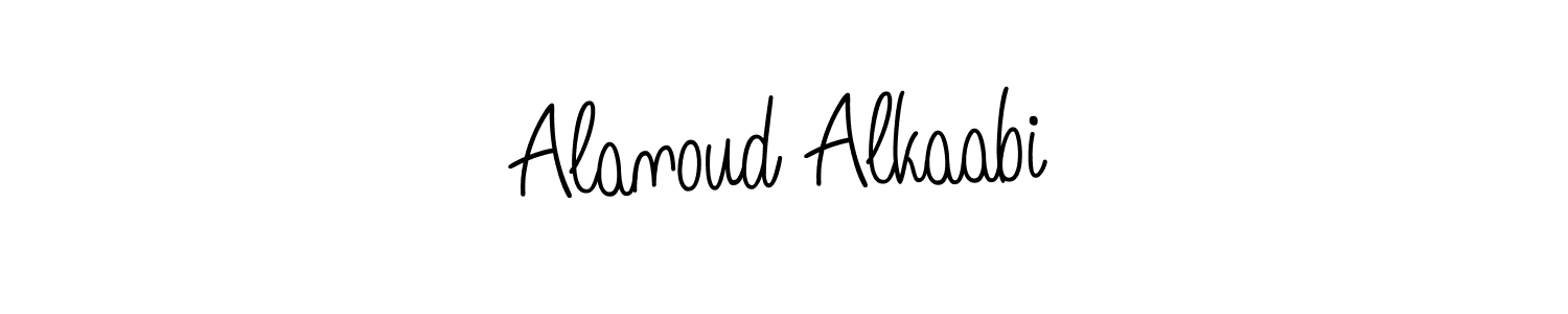 Angelique-Rose-font-FFP is a professional signature style that is perfect for those who want to add a touch of class to their signature. It is also a great choice for those who want to make their signature more unique. Get Alanoud Alkaabi name to fancy signature for free. Alanoud Alkaabi signature style 5 images and pictures png