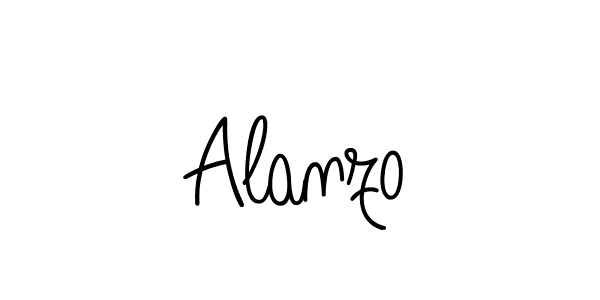 How to Draw Alanzo signature style? Angelique-Rose-font-FFP is a latest design signature styles for name Alanzo. Alanzo signature style 5 images and pictures png