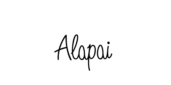 Best and Professional Signature Style for Alapai. Angelique-Rose-font-FFP Best Signature Style Collection. Alapai signature style 5 images and pictures png