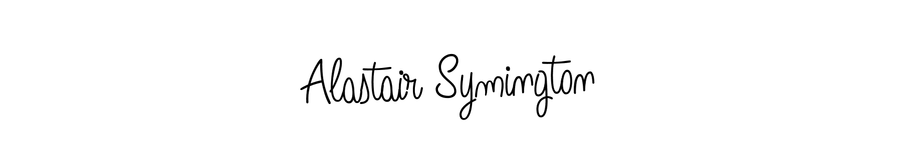 How to make Alastair Symington signature? Angelique-Rose-font-FFP is a professional autograph style. Create handwritten signature for Alastair Symington name. Alastair Symington signature style 5 images and pictures png