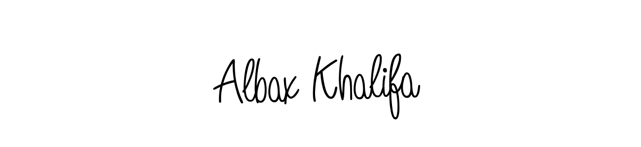 Also You can easily find your signature by using the search form. We will create Albax Khalifa name handwritten signature images for you free of cost using Angelique-Rose-font-FFP sign style. Albax Khalifa signature style 5 images and pictures png