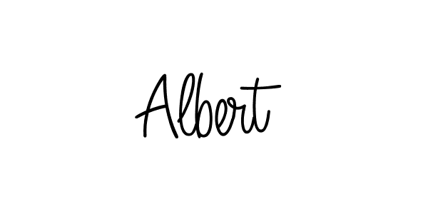 How to make Albert name signature. Use Angelique-Rose-font-FFP style for creating short signs online. This is the latest handwritten sign. Albert signature style 5 images and pictures png