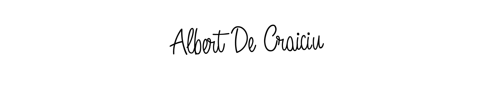 Make a short Albert De Craiciu signature style. Manage your documents anywhere anytime using Angelique-Rose-font-FFP. Create and add eSignatures, submit forms, share and send files easily. Albert De Craiciu signature style 5 images and pictures png