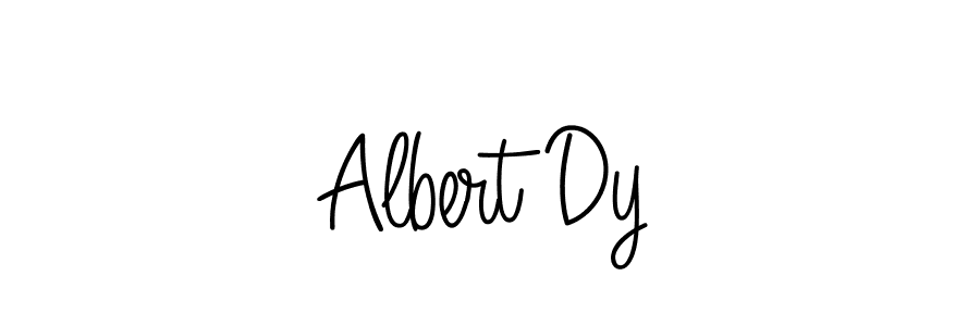 How to Draw Albert Dy signature style? Angelique-Rose-font-FFP is a latest design signature styles for name Albert Dy. Albert Dy signature style 5 images and pictures png