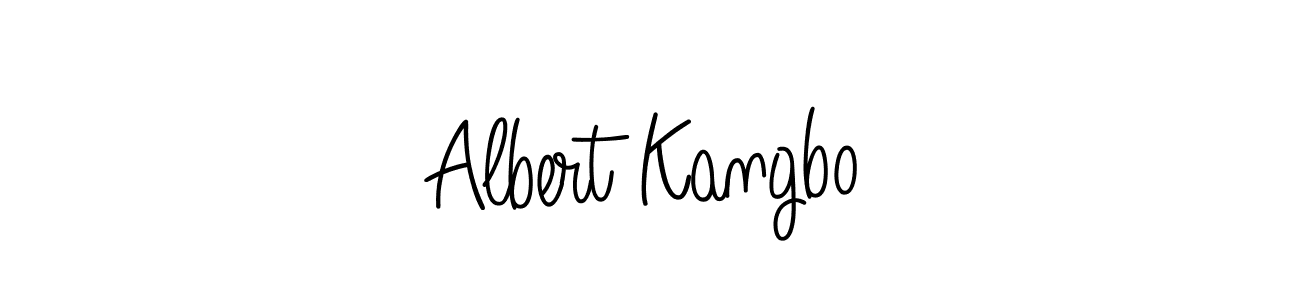 Angelique-Rose-font-FFP is a professional signature style that is perfect for those who want to add a touch of class to their signature. It is also a great choice for those who want to make their signature more unique. Get Albert Kangbo name to fancy signature for free. Albert Kangbo signature style 5 images and pictures png