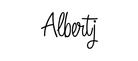 How to Draw Albertj signature style? Angelique-Rose-font-FFP is a latest design signature styles for name Albertj. Albertj signature style 5 images and pictures png