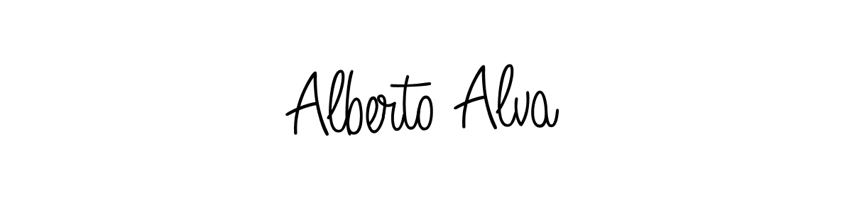 Also You can easily find your signature by using the search form. We will create Alberto Alva name handwritten signature images for you free of cost using Angelique-Rose-font-FFP sign style. Alberto Alva signature style 5 images and pictures png