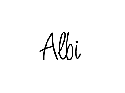 Make a beautiful signature design for name Albi. Use this online signature maker to create a handwritten signature for free. Albi signature style 5 images and pictures png