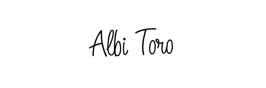 Best and Professional Signature Style for Albi Toro. Angelique-Rose-font-FFP Best Signature Style Collection. Albi Toro signature style 5 images and pictures png