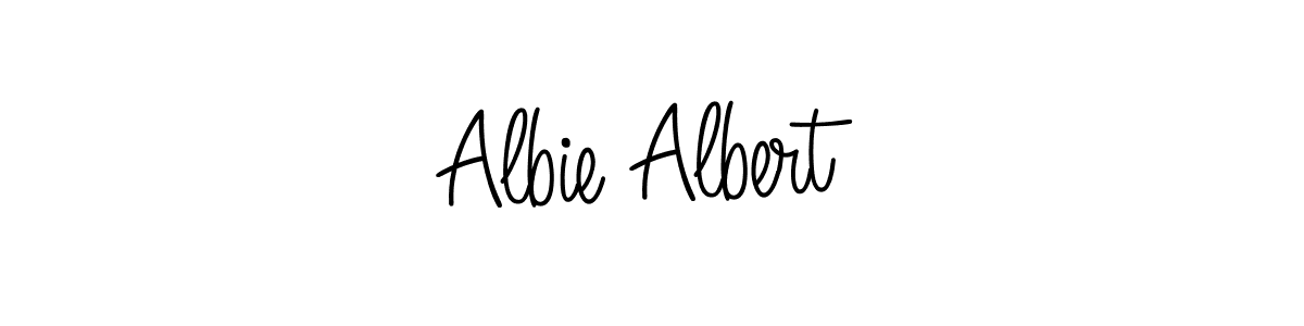 How to Draw Albie Albert signature style? Angelique-Rose-font-FFP is a latest design signature styles for name Albie Albert. Albie Albert signature style 5 images and pictures png