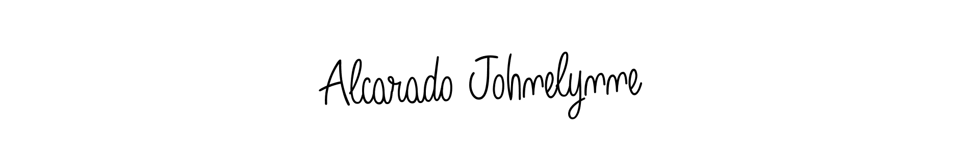 How to make Alcarado Johnelynne signature? Angelique-Rose-font-FFP is a professional autograph style. Create handwritten signature for Alcarado Johnelynne name. Alcarado Johnelynne signature style 5 images and pictures png