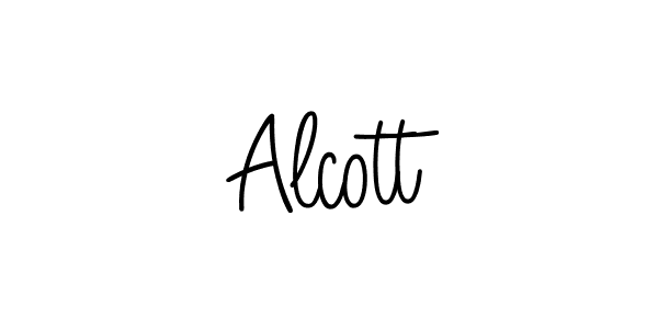 You can use this online signature creator to create a handwritten signature for the name Alcott. This is the best online autograph maker. Alcott signature style 5 images and pictures png