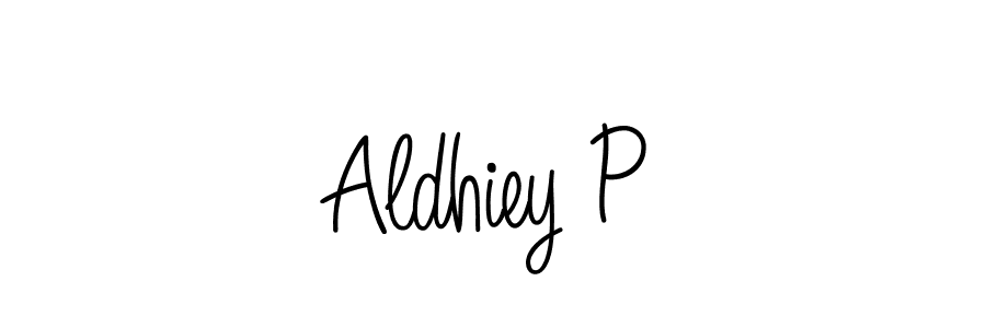 Angelique-Rose-font-FFP is a professional signature style that is perfect for those who want to add a touch of class to their signature. It is also a great choice for those who want to make their signature more unique. Get Aldhiey P name to fancy signature for free. Aldhiey P signature style 5 images and pictures png