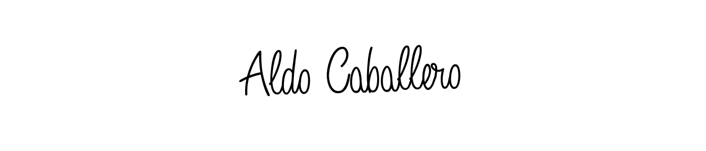 Best and Professional Signature Style for Aldo Caballero. Angelique-Rose-font-FFP Best Signature Style Collection. Aldo Caballero signature style 5 images and pictures png