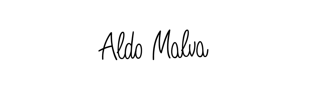 Here are the top 10 professional signature styles for the name Aldo Malva. These are the best autograph styles you can use for your name. Aldo Malva signature style 5 images and pictures png