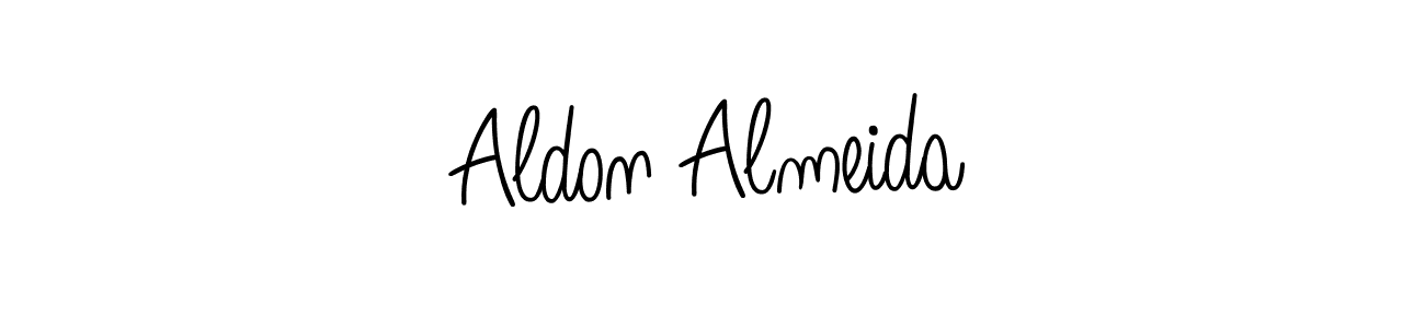 Angelique-Rose-font-FFP is a professional signature style that is perfect for those who want to add a touch of class to their signature. It is also a great choice for those who want to make their signature more unique. Get Aldon Almeida name to fancy signature for free. Aldon Almeida signature style 5 images and pictures png