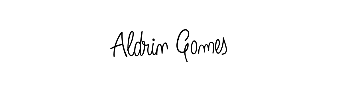 Also we have Aldrin Gomes name is the best signature style. Create professional handwritten signature collection using Angelique-Rose-font-FFP autograph style. Aldrin Gomes signature style 5 images and pictures png