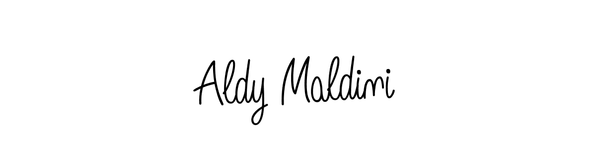 Make a short Aldy Maldini signature style. Manage your documents anywhere anytime using Angelique-Rose-font-FFP. Create and add eSignatures, submit forms, share and send files easily. Aldy Maldini signature style 5 images and pictures png