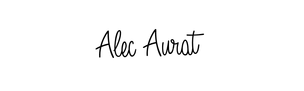 Make a beautiful signature design for name Alec Aurat. With this signature (Angelique-Rose-font-FFP) style, you can create a handwritten signature for free. Alec Aurat signature style 5 images and pictures png