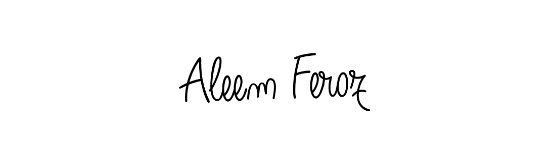 Make a beautiful signature design for name Aleem Feroz. Use this online signature maker to create a handwritten signature for free. Aleem Feroz signature style 5 images and pictures png