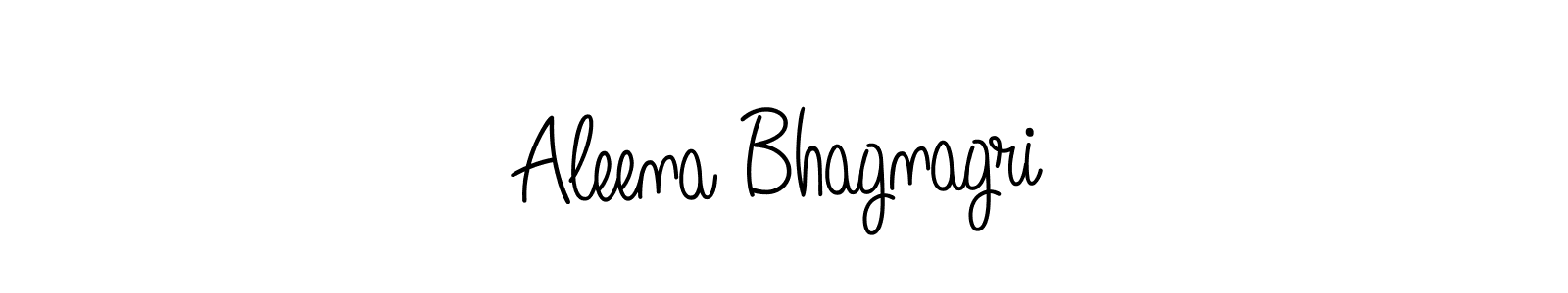 Make a short Aleena Bhagnagri signature style. Manage your documents anywhere anytime using Angelique-Rose-font-FFP. Create and add eSignatures, submit forms, share and send files easily. Aleena Bhagnagri signature style 5 images and pictures png