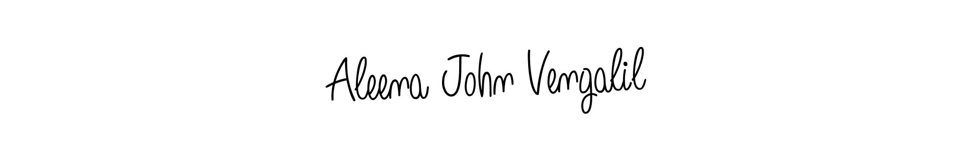 Here are the top 10 professional signature styles for the name Aleena John Vengalil. These are the best autograph styles you can use for your name. Aleena John Vengalil signature style 5 images and pictures png
