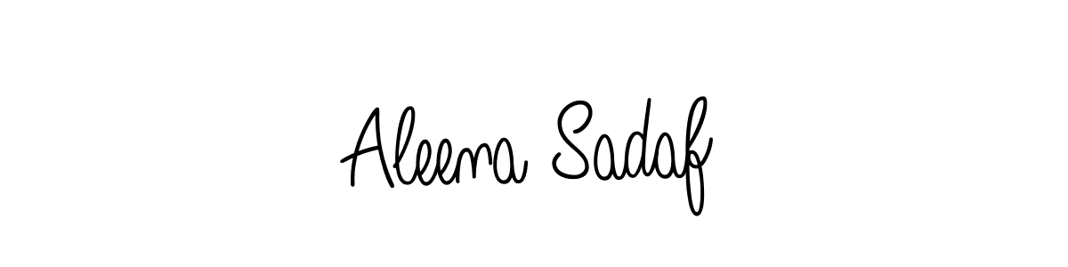 Also we have Aleena Sadaf name is the best signature style. Create professional handwritten signature collection using Angelique-Rose-font-FFP autograph style. Aleena Sadaf signature style 5 images and pictures png