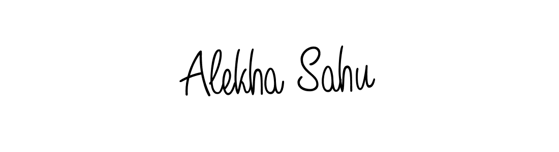 Once you've used our free online signature maker to create your best signature Angelique-Rose-font-FFP style, it's time to enjoy all of the benefits that Alekha Sahu name signing documents. Alekha Sahu signature style 5 images and pictures png